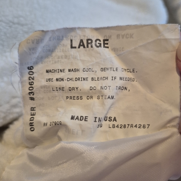 Denali Vintage Sherpa women's Large reversible fleece jacket thick, VGUC - Picture 8 of 11